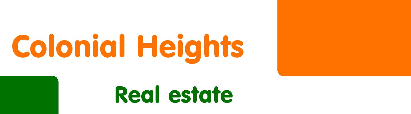 Best real estate in Colonial Heights - Rating & Reviews